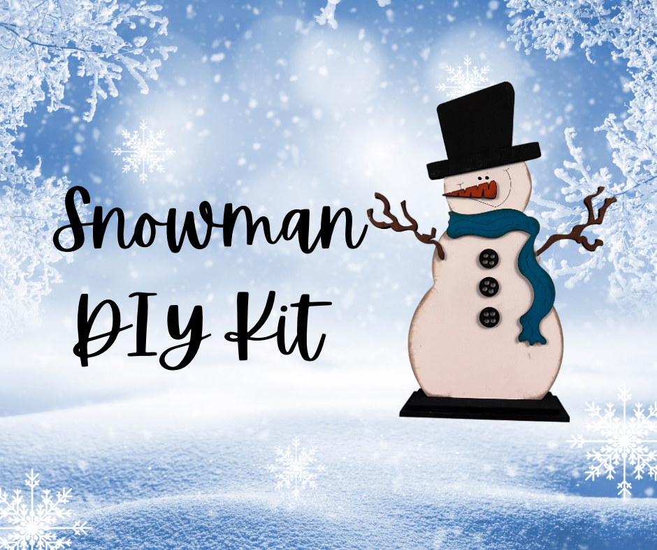 Snowman shelf sitter